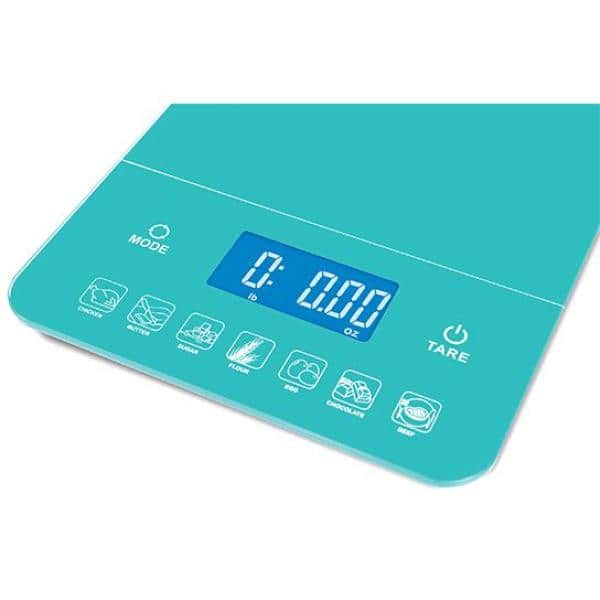Ozeri Ultra Thin Professional Digital Kitchen Food Scale in Elegant  Stainless Steel ZK010 - The Home Depot