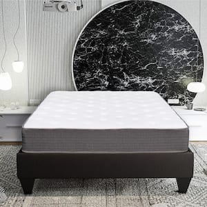 Equilibria 8 in. Medium Memory Foam & Pocket Spring Hybrid Bed in a Box Mattress, King