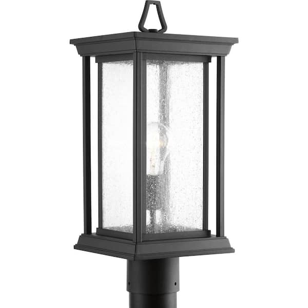 American GAS Lamp Works 8 1100H Craftsman Aluminum Post Mount Residential Electric Light Head, Dual Inverted Incandescent Candelabra Base / Timeless