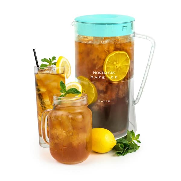 Mr. Coffee Iced Tea Maker With Pitcher, Blue, 3-Qts.