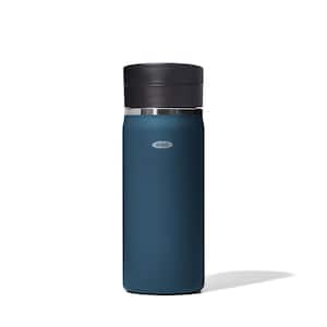 16 oz. Eclipse Blue Stainless Steel Thermal Travel Mug with Simply Clean Lid