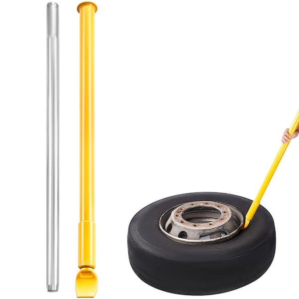 SKYSHALO Tire Bead Breaker Slide Hammer, 46.3 in. Length Heavy Duty Steel Tire Bead Breaker, Portable Tire Changing Sliding