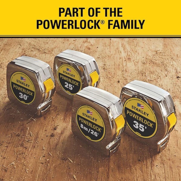 Stanley - 25 ft. PowerLock Tape Measure