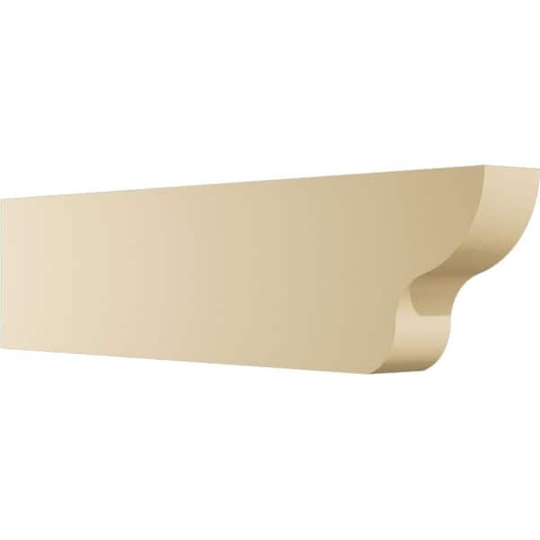 Ekena Millwork Standard Greensboro 4 in. W x 10 in. H x 42 in. D Signature Urethane Rafter Tail Outlooker