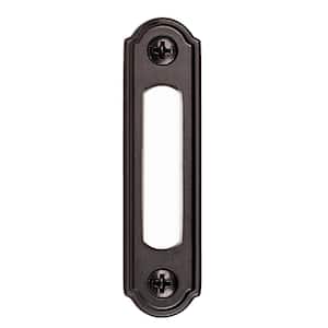 Wired Doorbell Push Button, Black