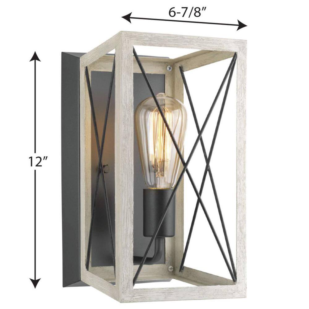 Black Bronze Dimmable Direct Wired Electric Sconce