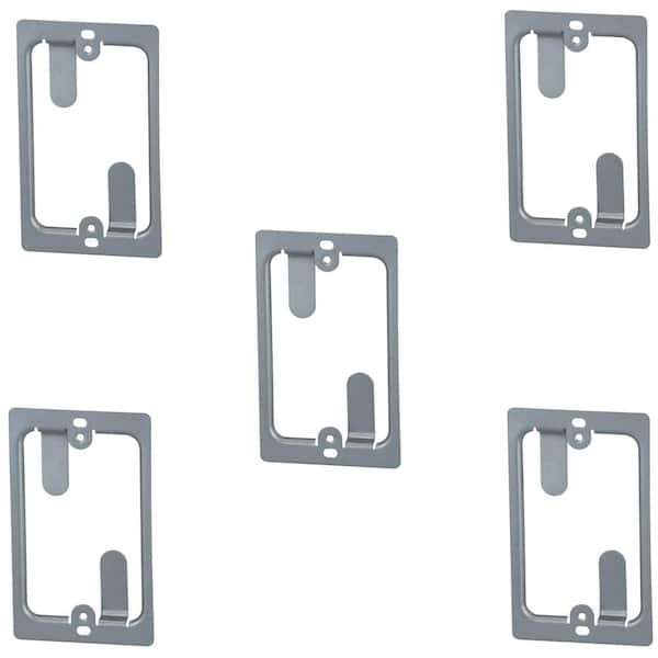 Commercial Electric 1-Gang Low Voltage Mounting Bracket (5-Pack)