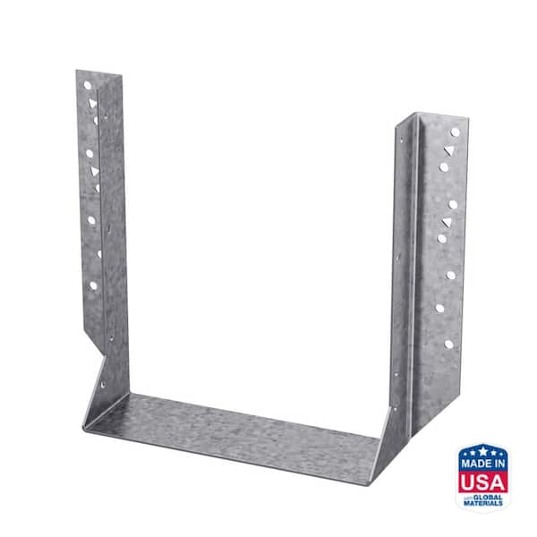 HU Galvanized Face-Mount Joist Hanger for 8x10 Nominal Lumber