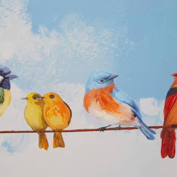 Birds water color painting - Spectra - Digital Art, Animals, Birds