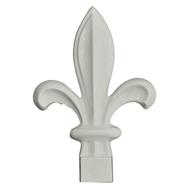 Unique Home Designs Almond Fleur De Lis Finials Set of 4-DISCONTINUED