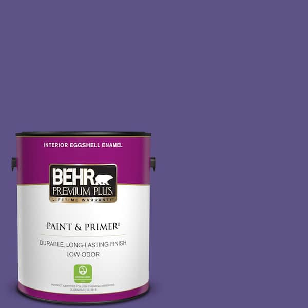 BEHR PREMIUM PLUS 1 gal. #P560-7 Kings Court Eggshell Enamel Low Odor Interior Paint & Primer