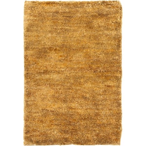Bohemian Caramel 2 ft. x 3 ft. Solid Area Rug
