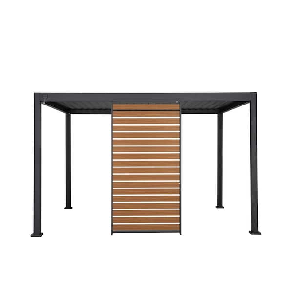 MIRADOR 111 Series 1/3 13 ft. Deco Panel H Takasho Accessory for Pergolas
