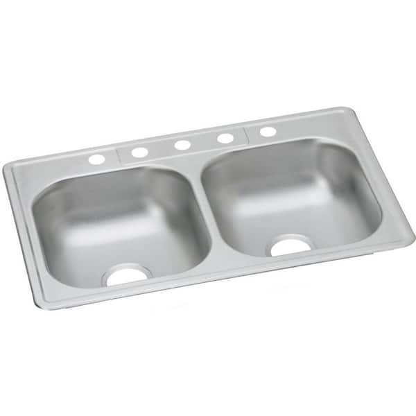Guilio Double Bowl Stainless Kitchen Sink — Barclay Products