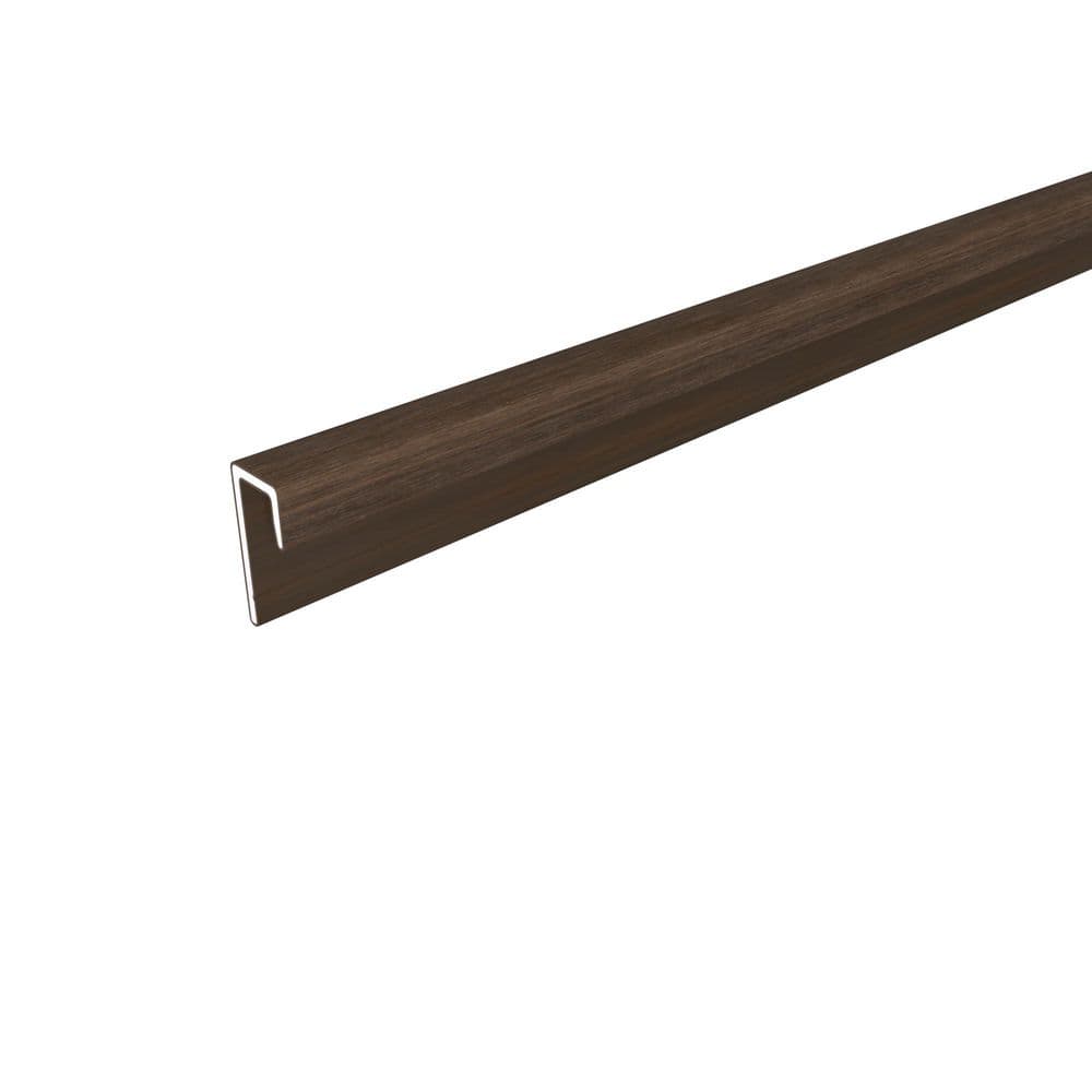 Alusions. 69 in. x 1.56 in. x 8 ft. Brazilian Ipe Composite Aluminum J Trim for Fascia Board price history on PriceWatchPro