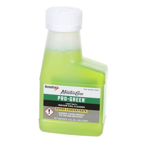 4 oz. 1-Shot Concentrate Makes 1 Gal. Pro-Green Light-Duty Coil Cleaner