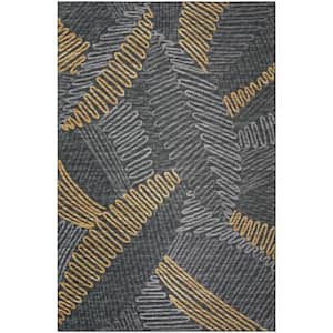 Modena Shadow 9 ft. x 12 ft. Abstract Area Rug