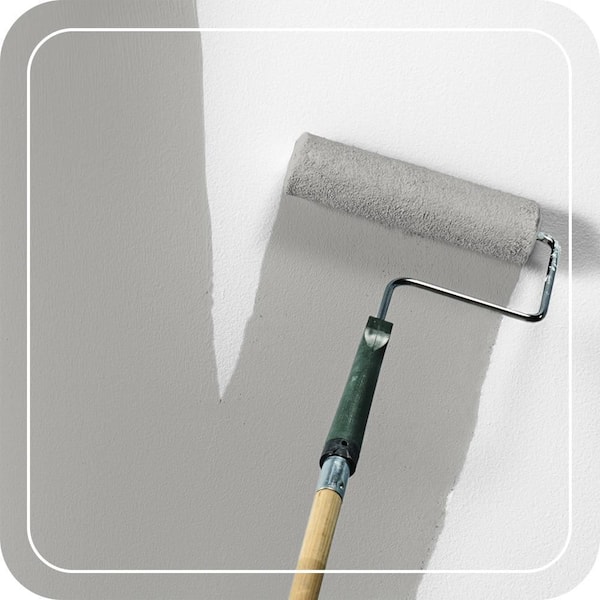 1 qt. #BXC-25 Colonnade Gray Eggshell Enamel EcoMix Plant-Based Interior Paint & Primer