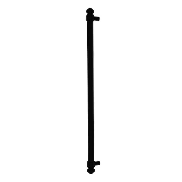 Allied Brass 18 in. Center-to-Center Refrigerator Pull in Matte Black