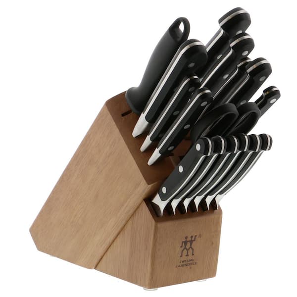 ZWILLING J.A. Henckels Pro 7-Piece Rustic White Knife Block Set 38446-910 -  The Home Depot
