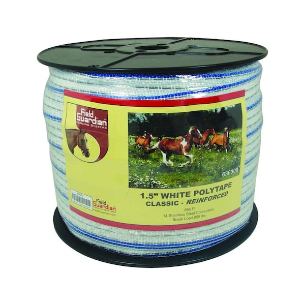 Field Guardian 1.5 in. White Classic Reinforced Polytape