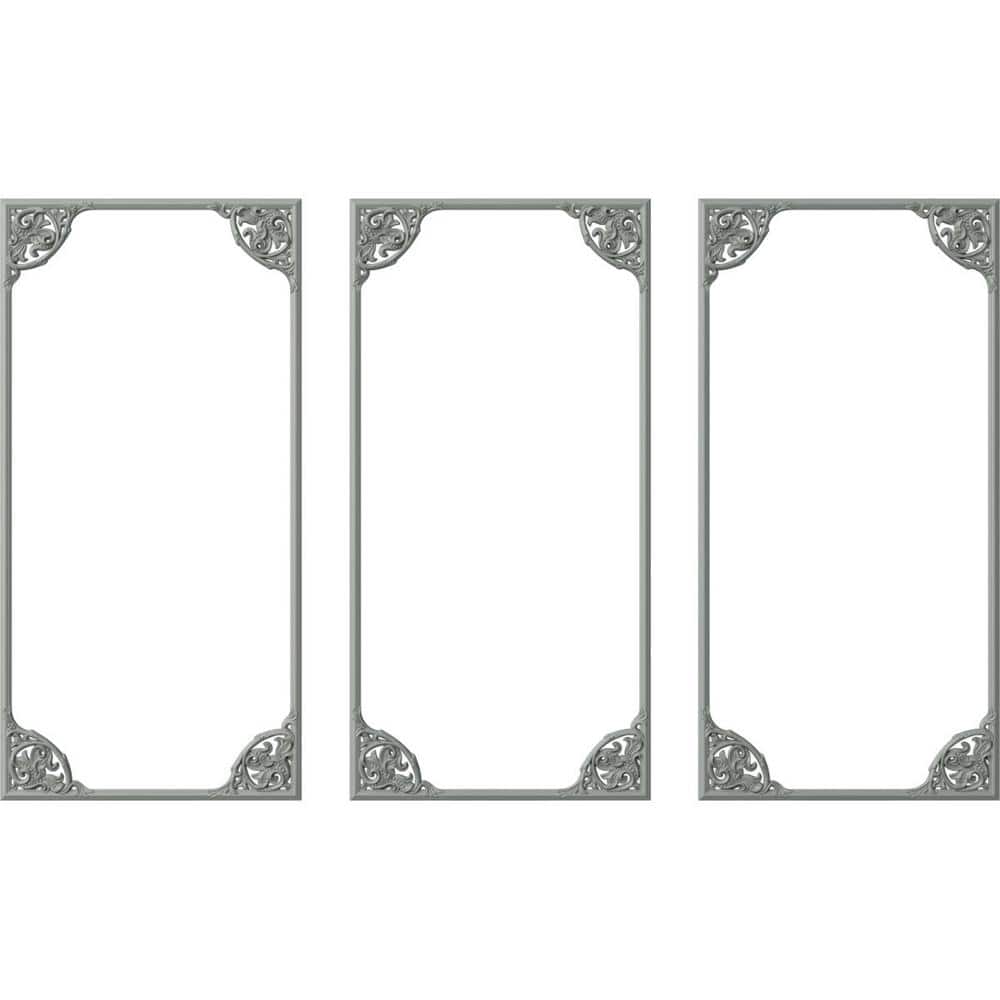 13.35 Sq. Ft. Unfinished Polyurethane Kepler Panel Moulding Kit (Triple Panel) price history on PriceWatchPro