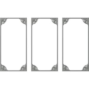 13.35 Sq. Ft. Unfinished Polyurethane Kepler Panel Moulding Kit (Triple Panel)