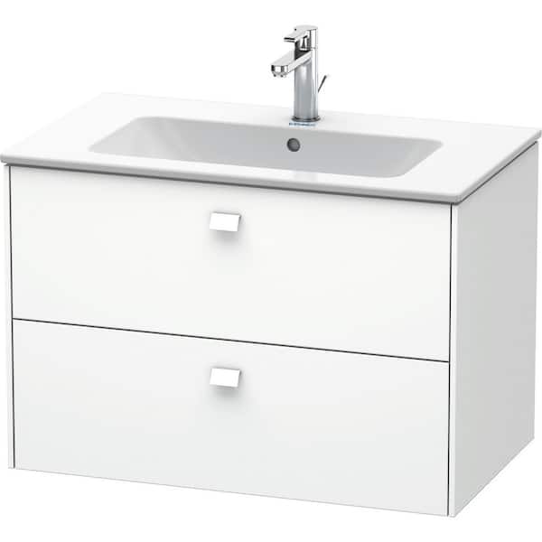 Duravit Brioso 18.88 in. W x 32.25 in. D x 21.75 in. H Bath Vanity Cabinet without Top in White Matte