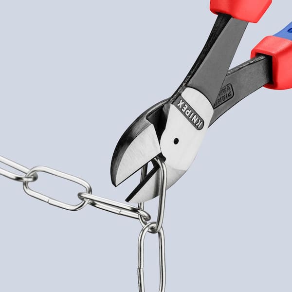 KNIPEX 10 in. High Leverage Diagonal Cutters with Comfort Grip 74