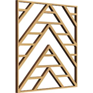 7-3/8 in. x 7-3/8 in. x 1/4 in. MDF Extra Small Gilcrest Decorative Fretwork Wood Wall Panels 50-Pack
