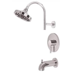 Essen Single-Handle 1-Spray Tub and Shower Faucet in Chrome (Valve Included)