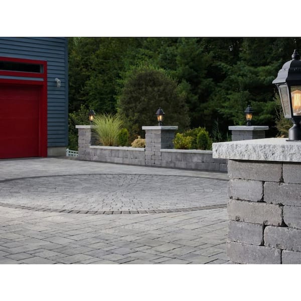 Oldcastle Urbana 3-Piece 60mm Newport Gray Paver Kit (300-Piece Pallet)