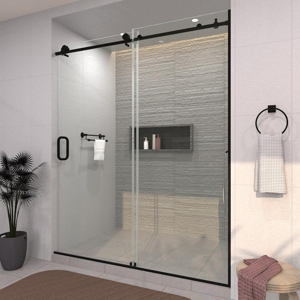 Semi-Frameless Shower Door