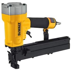 Corded Pneumatic 16-Gauge 1 in. Crown Lathing Stapler