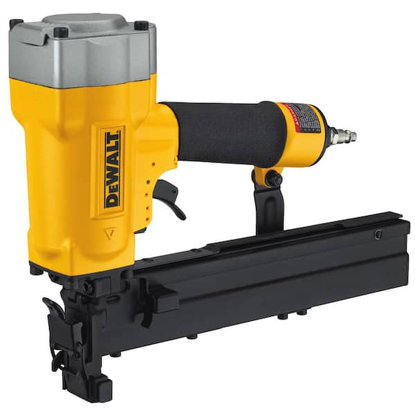 Corded Pneumatic 16-Gauge 1 in. Crown Lathing Stapler