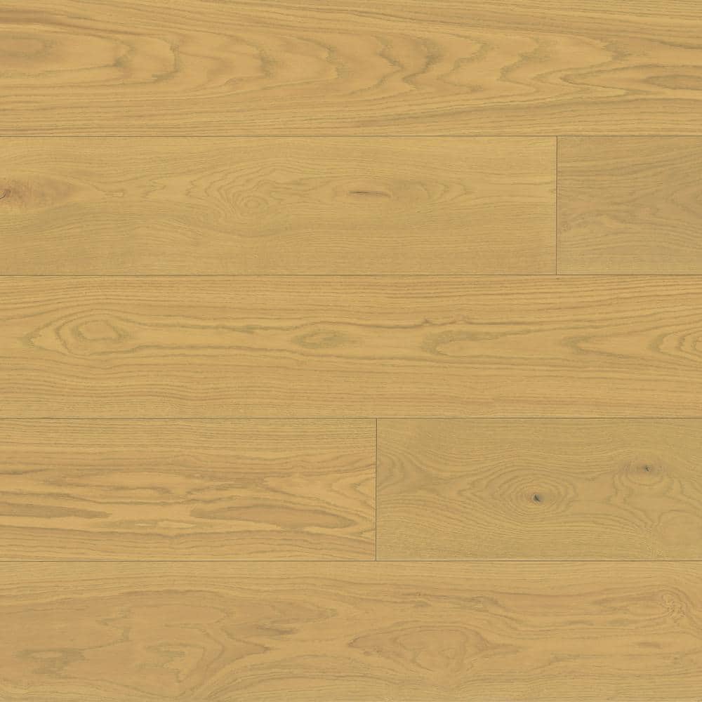 Sample-Laguna French Oak Sand 0.16 in. T x 9.5 in. W Click-Lock Wire Brushed Engineered Hardwood Flooring price history on PriceWatchPro
