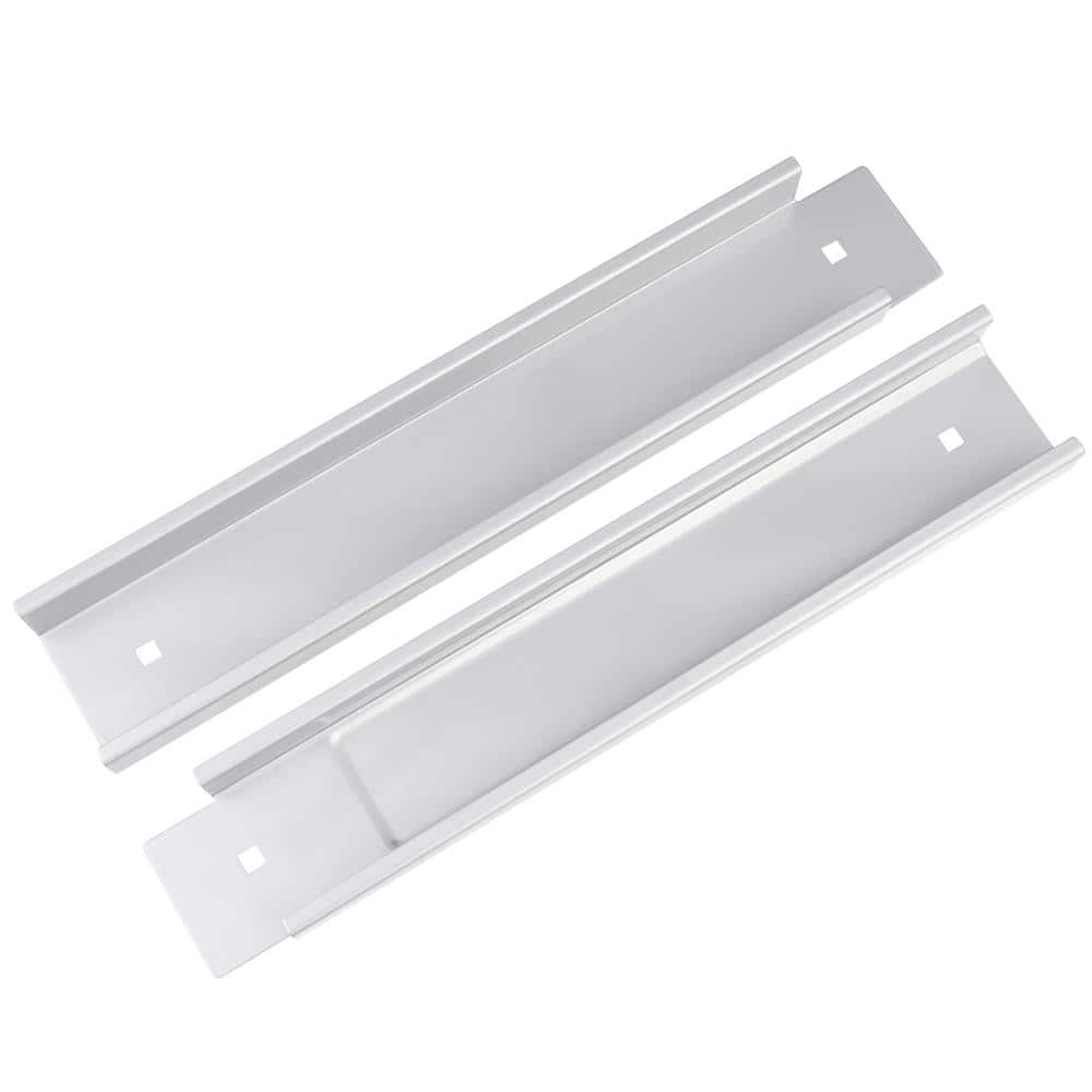 Silver Steel Ready-to-Assemble Cabinet Wall Bracket Kit