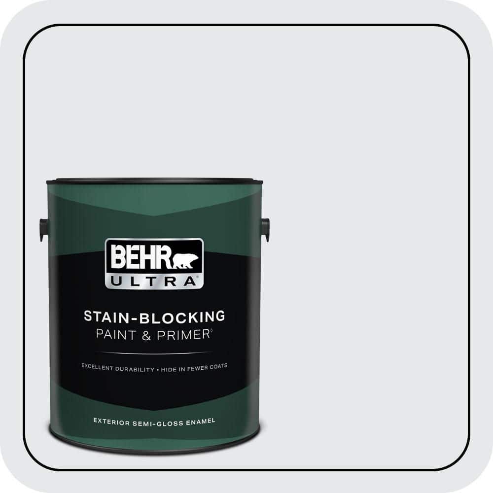 1 gal. #PR-W10 Swirling Water Semi-Gloss Enamel Exterior Paint & Primer price history on PriceWatchPro