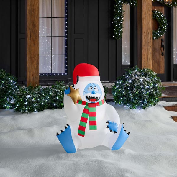 3.2 ft LED Sitting Bumble Airblown Inflatable