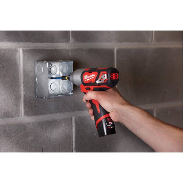 Milwaukee - M12 12V Lithium-Ion Cordless Drill Driver/Impact Driver Combo Kit (2-Tool) W/M12 Oscillating Multi-Tool