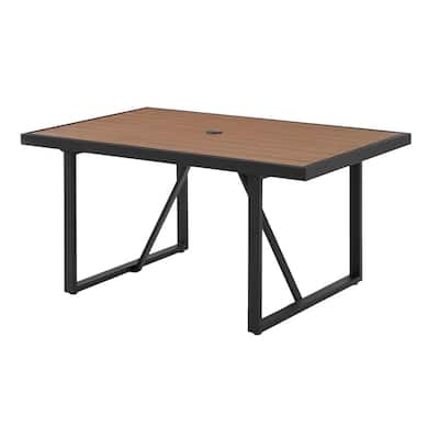 West Park Aluminum Outdoor Patio Dining Table