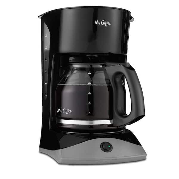 12 Cup Black Drip Coffee Maker