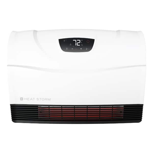 1500W Phoenix WiFi Infrared Wall Unit Wi-Fi Smart Heater in White