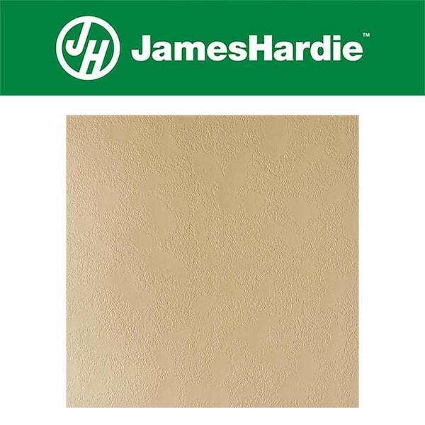 James Hardie Hardie Panel HZ10 48 in. x 96 in. Primed Stucco Fiber Cement Panel Siding