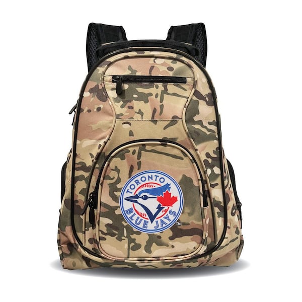 Mojo Toronto Blue Jays 19 in. Premium Laptop Backpack-CAMO