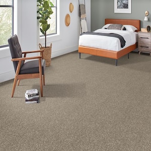 Denfort - Homestead-Brown 70 oz. Triexta PET Texture Installed Carpet