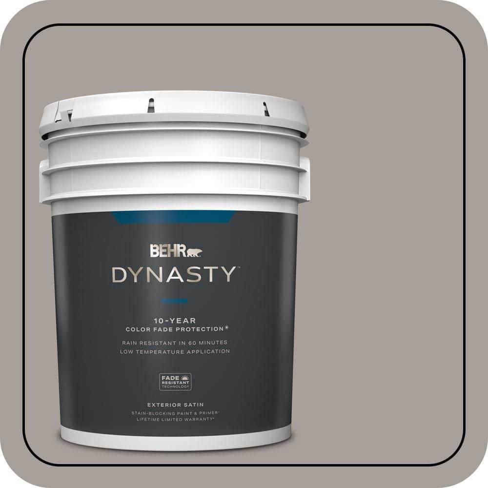 5 gal. #T16-18 Mauve Melody Satin Enamel Exterior Stain-Blocking Paint & Primer price history on PriceWatchPro
