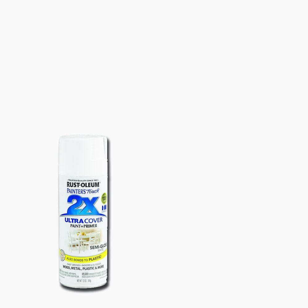 Rust-Oleum Painter's Touch 2X 12 oz. Semi-Gloss White General