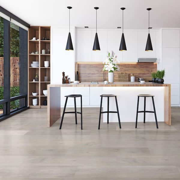 Champagne Beach Wood 22 MIL x 8.7 in. W x 48 in. L Click Lock Waterproof Luxury Vinyl Plank Flooring (20.1 sqft/case)