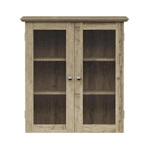 Connor 7.99 in. W x 22.24 in. D x 25 in. H x Bathroom Storage Wall Cabinet in Birch